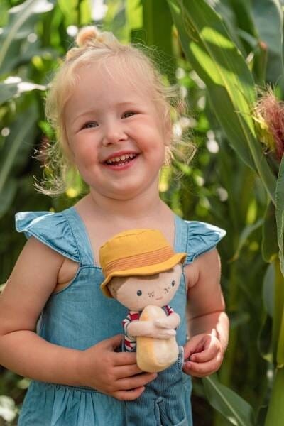 Lalka Farmer Jim Chłopiec z Kawałkiem Sera - Little Dutch