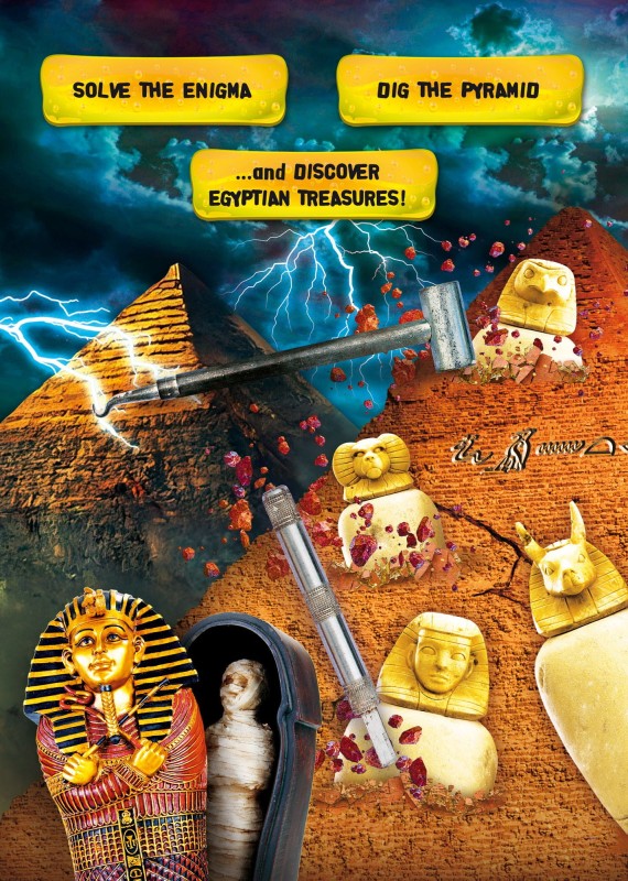 Piramida zestaw Archeologa Crazy Science -  Lisciani
