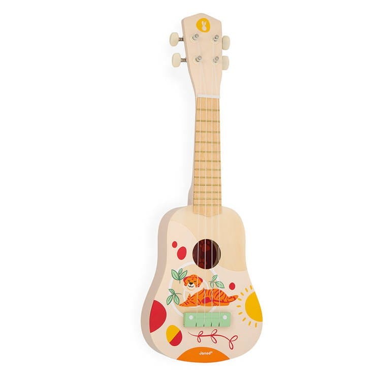 Gitara dla dzieci 4 struny Ukulele - Janod