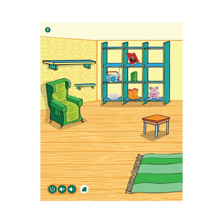 Zwierzęta Interaktywne mówiące naklejki zeszyt - Czytaj z Albikiem