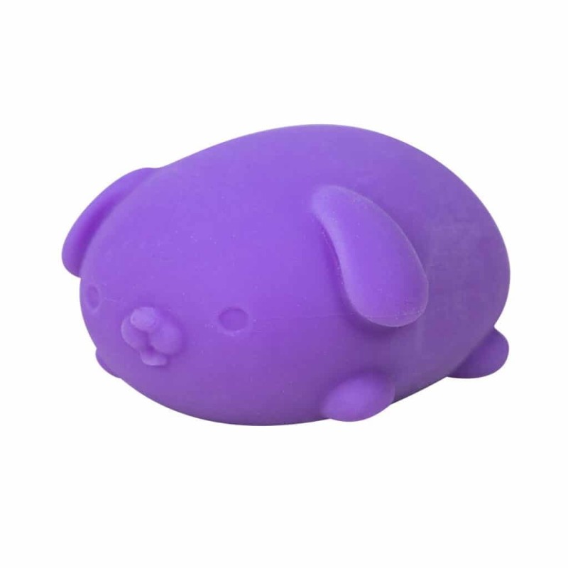 Sensoryczny gniotek Piesek Fioletowy Needoh Schylling