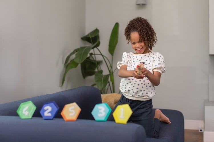 Strzelnica strzelanie pistoletem do celu BS Toys