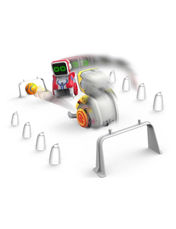 Roboty grające w piłkę i kręgle 3w1 Kickabot Silverlit Dumel