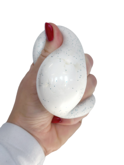 Piłeczka antystresowa Kulka Śniegu SNOW BALL CRUNCH Schylling