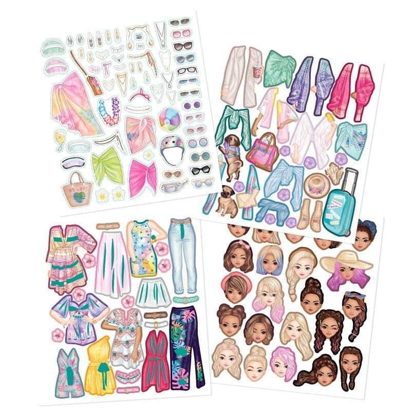 Ubierz mnie Notes z Naklejkami Dress Me Up HOLIDAY - TOPModel