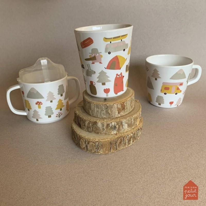 Kubek z uchwytem Camping - Maison Petit Jour