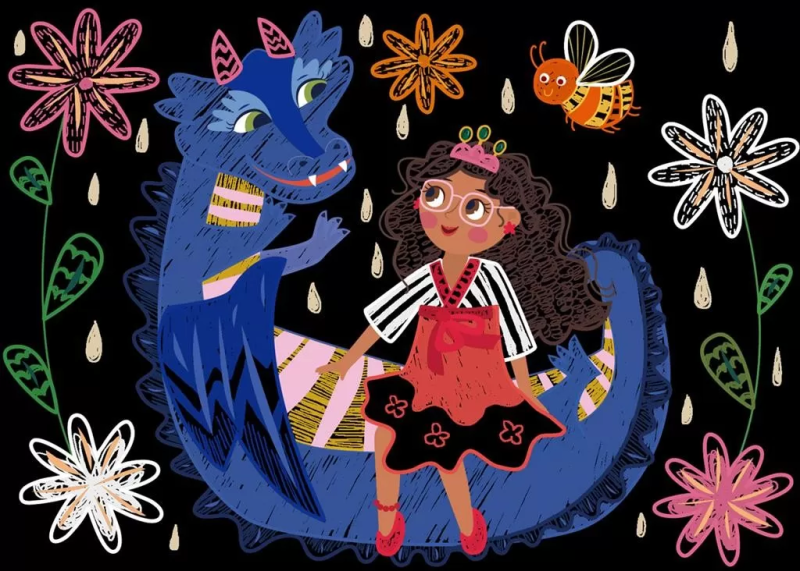 Wydrapywanki Księżniczka szt. Scratch - Avenir