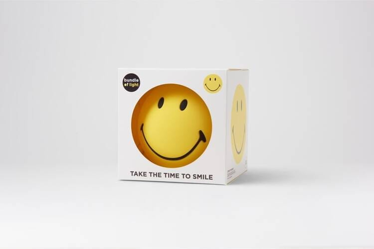 MrMaria Lampka Nocna Uśmiech Smiley 12 cm