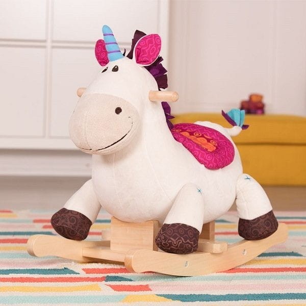Duży Jednorożec na Biegunach Rodeo Rocker Dilly Dally – b.toys