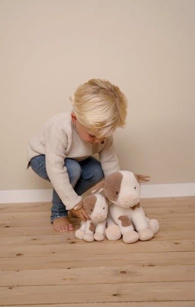 Maskotka Krówka 25 cm przytulanka - Little Dutch