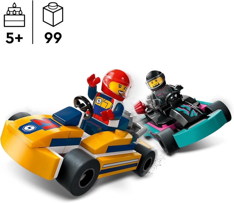 Lego Gokarty i kierowcy wyścigowi 60400