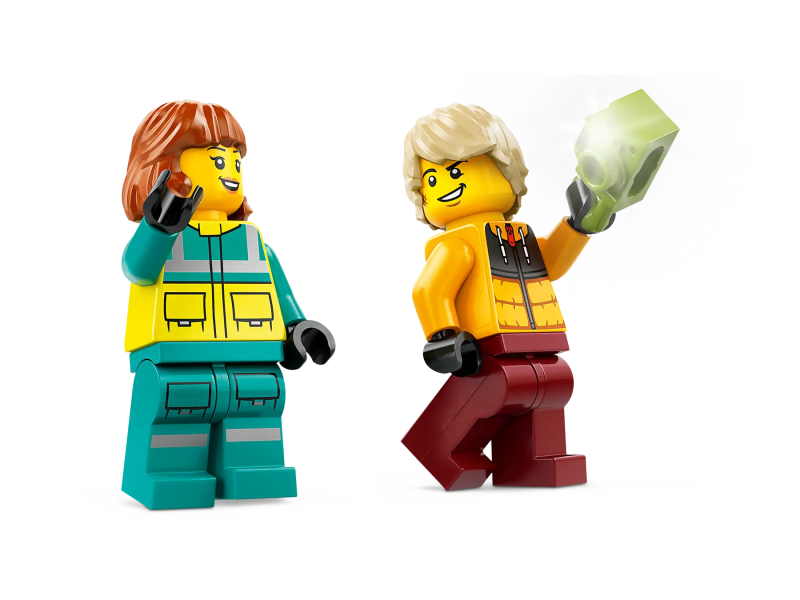 Lego Karetka Pogotowia i snowboardzista 60403