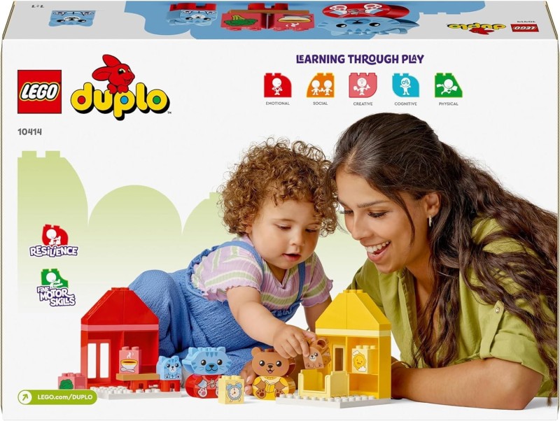 Lego Duplo Codzienne czynności - jedzenie i pora snu 10414