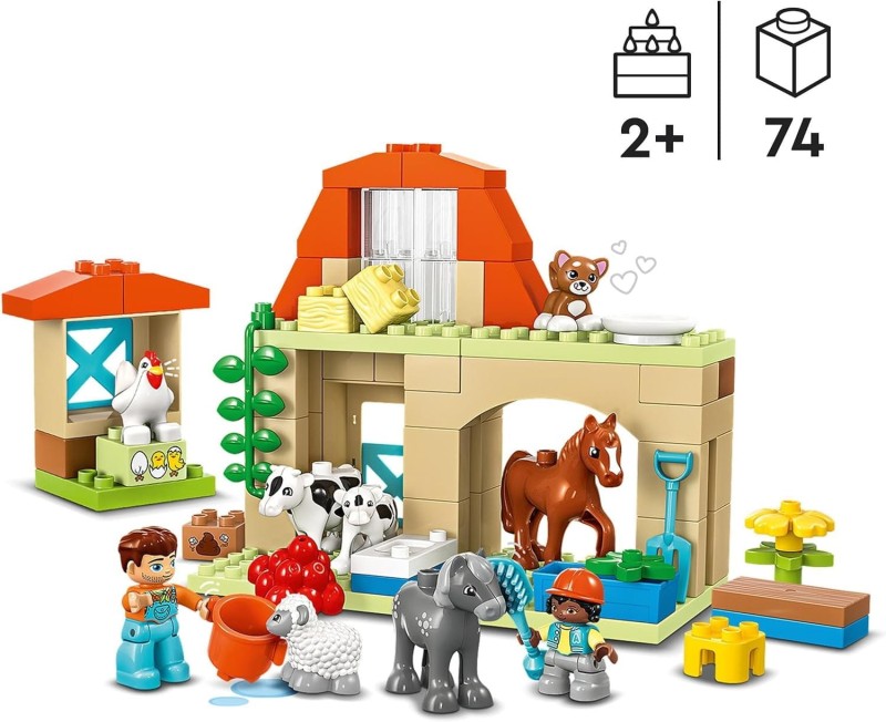 Opieka nad zwierzętami na farmie Lego Duplo 10416