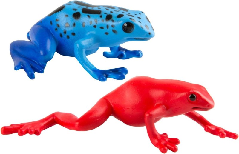 Żaby Trujące Drzewołazy. Zestaw Figurek w Tubie Safari Ltd.