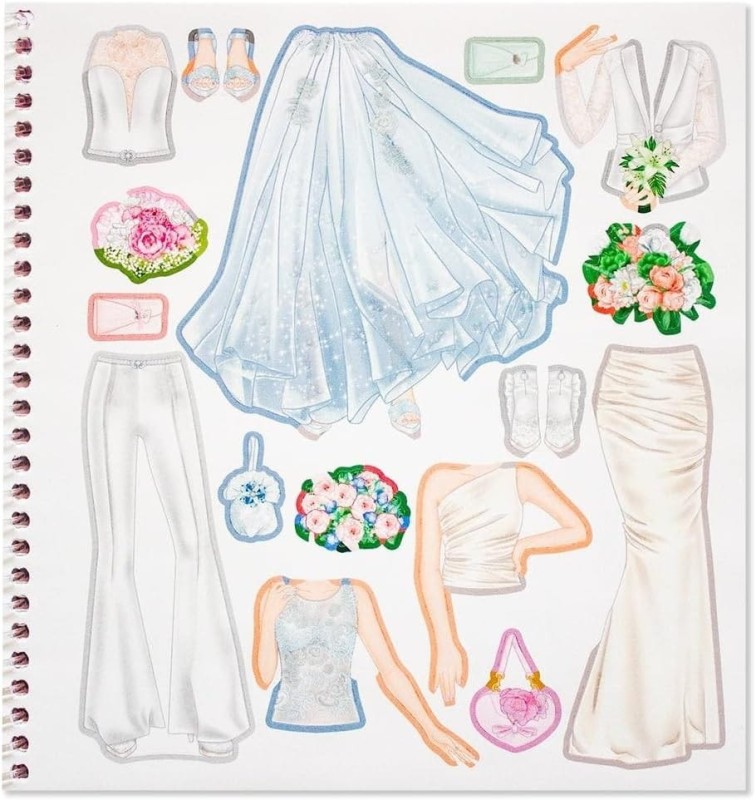 Ubierz mnie na Wesele notes z naklejkami Wedding - TOPModel