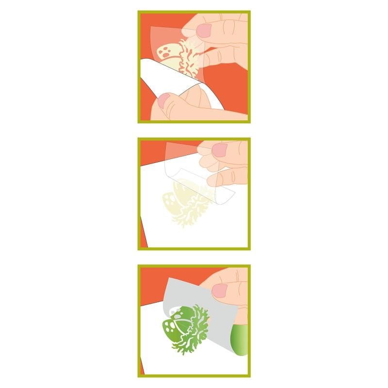 Kolorowanka z błyszczącymi naklejkami Dinozaury Dino World