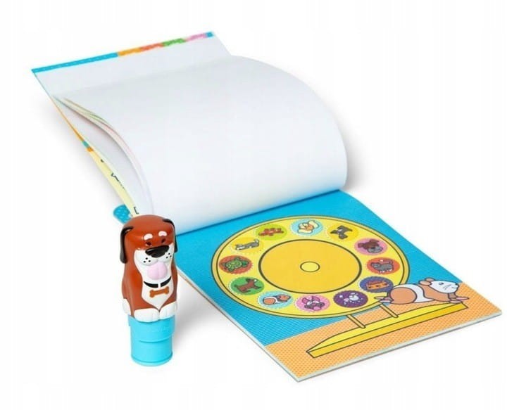 Stempelki z naklejkami Pieski Sticker WOW Melissa & Doug