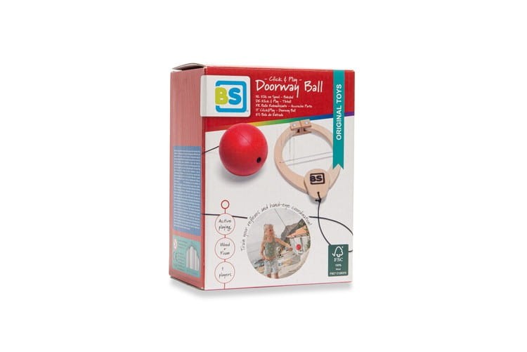 Piłka treningowa zacisk na futrynę BS Toys