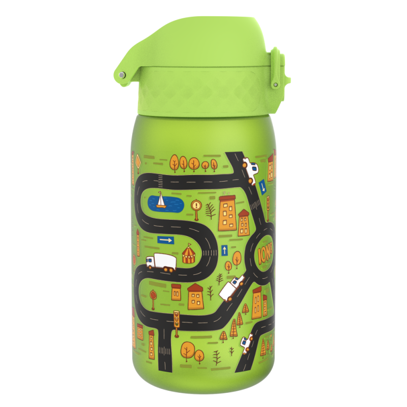 ION8 bidon Pojazdy droga zielony 400 ml