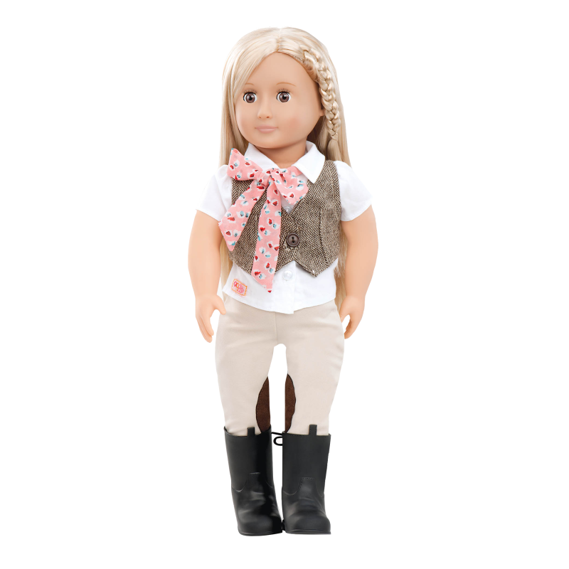 Our Generation - Leah lalka dżokejka platynowa blondynka