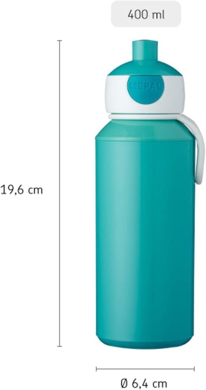 Bidon dla dzieci pop-up 400 ml Konie Campus - Mepal