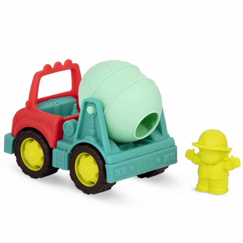 3 samochody budowlane z kierowcami Happy Cruisers b.toys