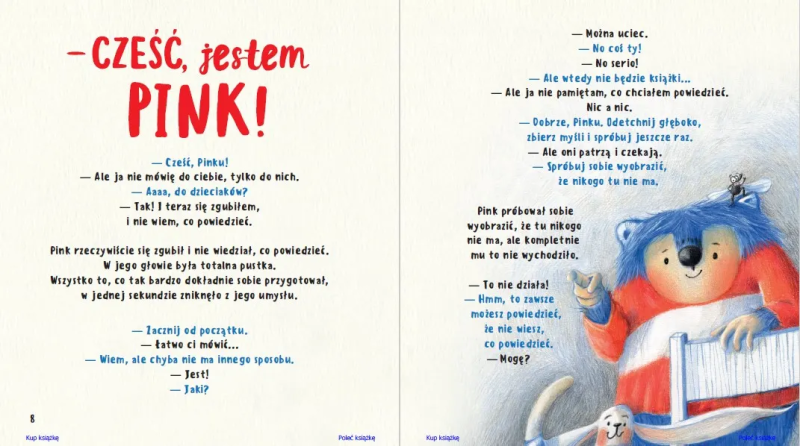 Odwagi, Pinku! Książka o odporności psychicznej dla dzieci