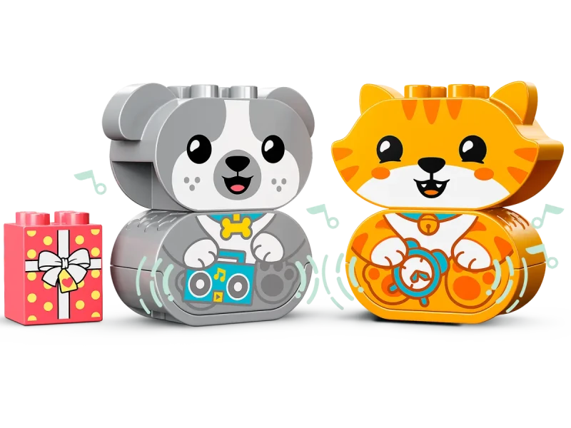 Mój pierwszy szczeniak i kotek z odgłosami 10977 Lego Duplo