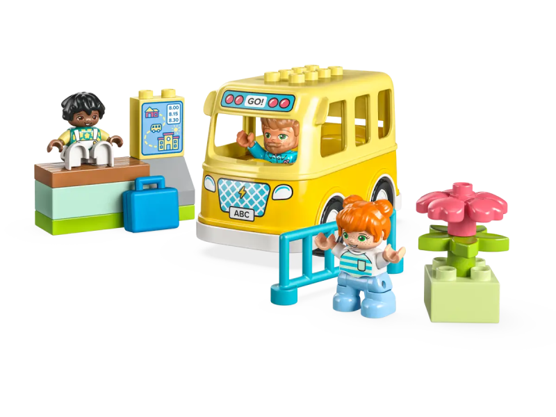 Żółty autobus zestaw klocków Lego Duplo 10988