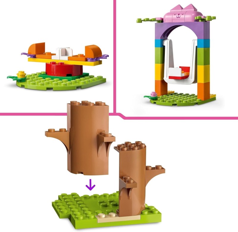 GABBY'S DOLLHOUSE Przyjęcie w ogrodzie Wróżki Lego Friends