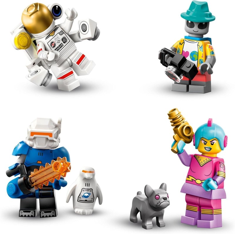 Lego pudełko niespodzianka z figurką Kosmos seria 26, 1 szt.