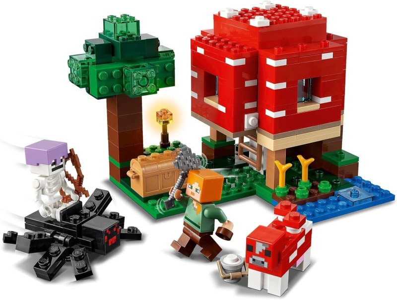 Lego Minecraft Dom w grzybie 21179