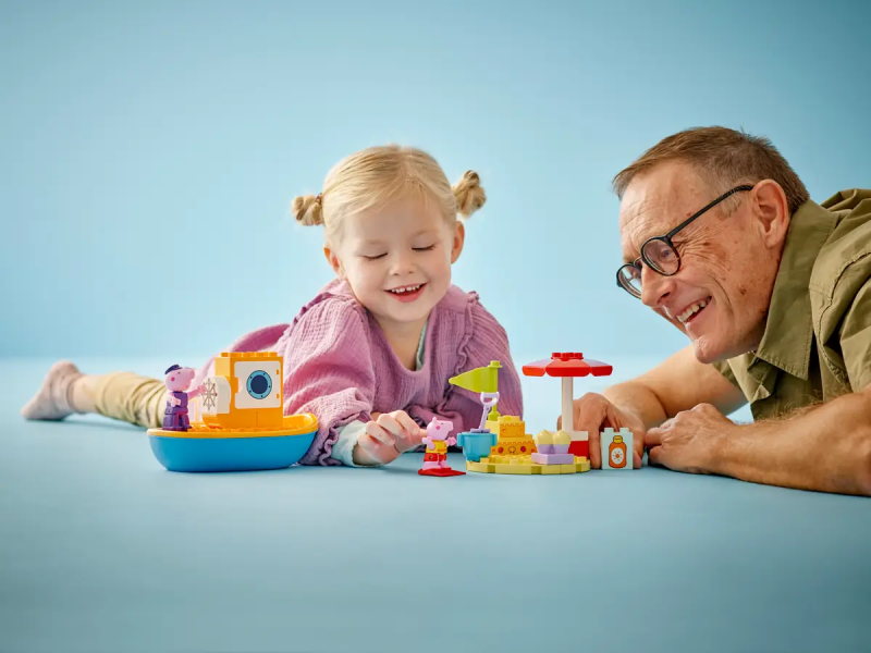 Lego Duplo Świnka Peppa rejs łodzią 10432