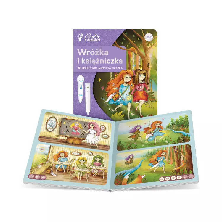 Wróżka i Księżniczka mówiąca książka Czytaj z Albikiem