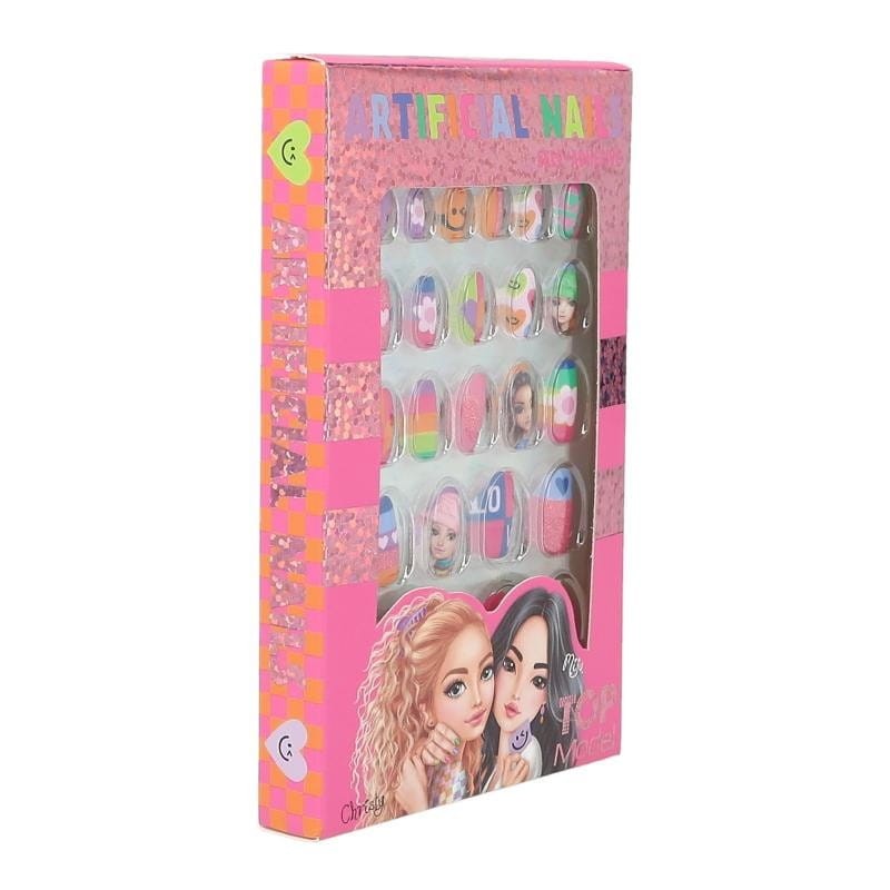 Przyklejane paznokcie naklejki dla dziewczynki 24 szt. TOPModel