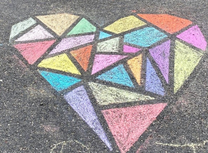 Gruba kreda kolorowa neonowa 12 szt. chodnikowa Jumbo Kidea