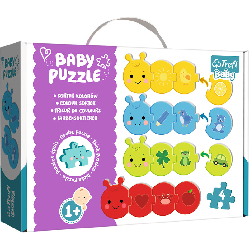 Puzzle Sorter kolorów - Trefl