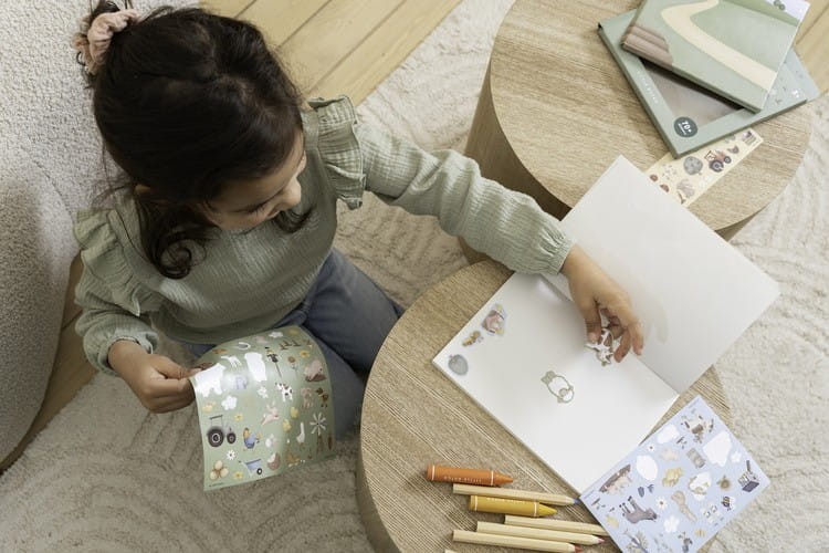 Naklejki farma zwierzęta 70 szt. Little Dutch