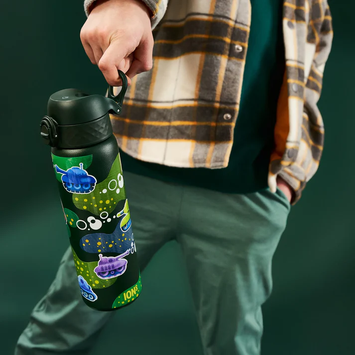 ION8 Bidon ze stali nierdzewnej Czołgi 600 ml