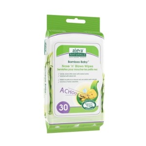 Bambusowe Chusteczki na Katar 30szt Nose 'n' Blows - Aleva
