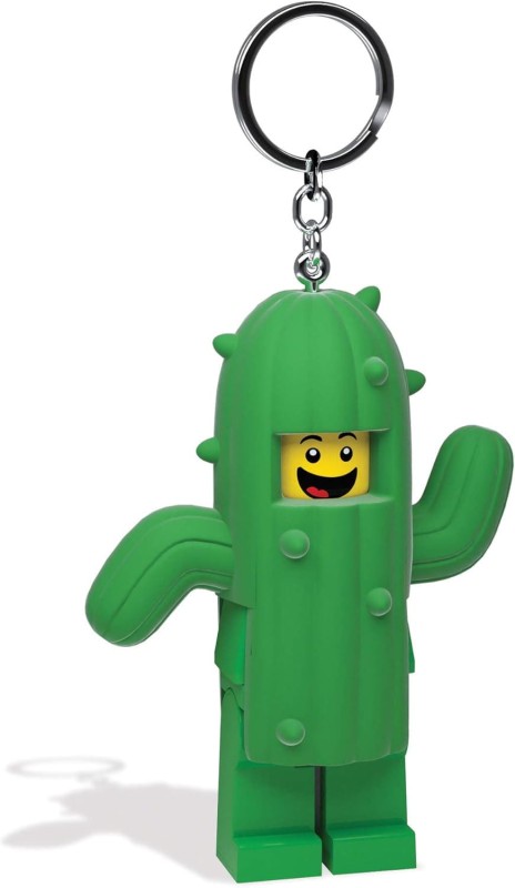 Lego breloczek z latarką człowiek kaktus