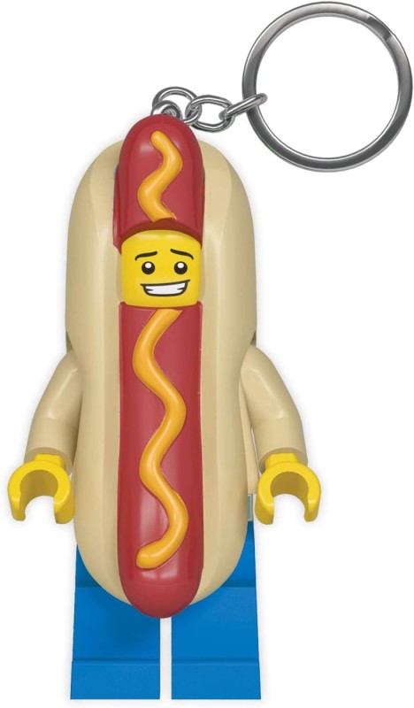 Lego breloczek z latarką człowiek Hot Dog 5005705