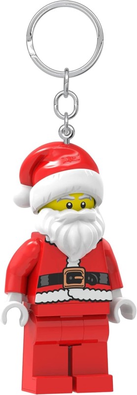 Lego brelok z latarką LED Święty Mikołaj KE189