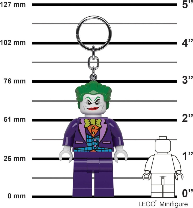 Lego breloczek z latarką Super Heroes Joker Batman 5008091