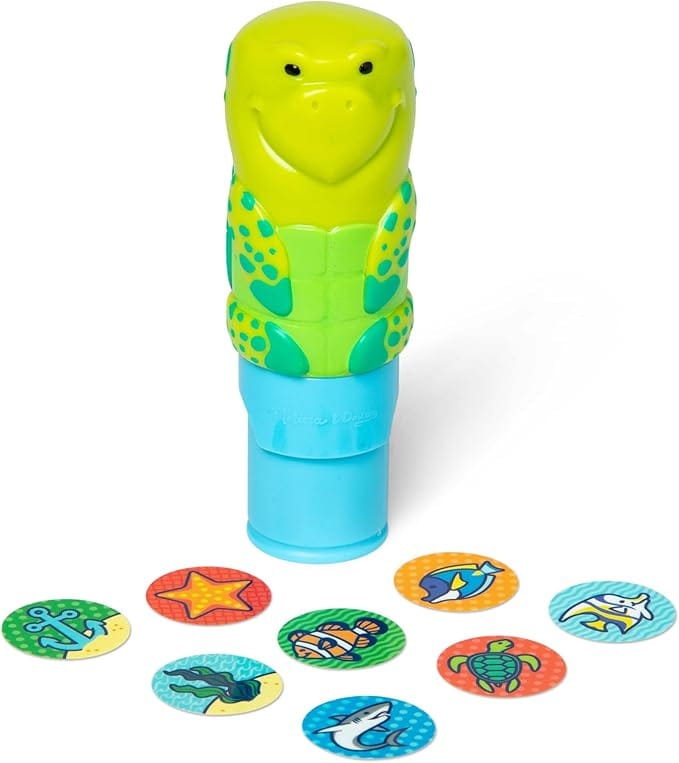 Stempelki z naklejkami Żółw Sticker WOW Melissa & Doug