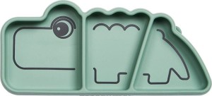 Talerzyk z Przyssawką Krokodyl Zielony - Done by Deer