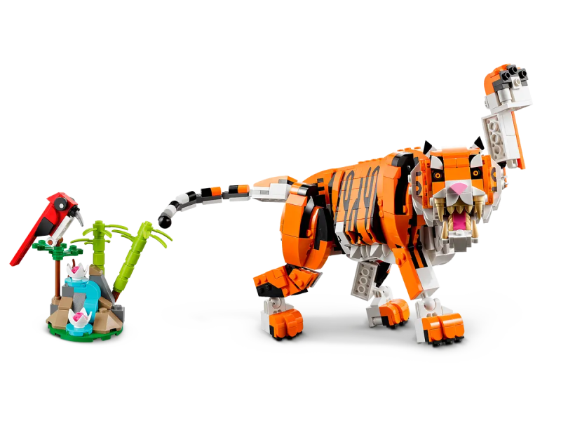 Majestatyczny tygrys Lego Creator 3w1 31129