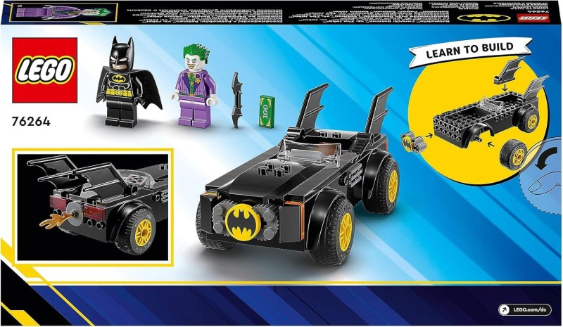 Batmobil Pogoń Batman kontra Joker Lego 76264