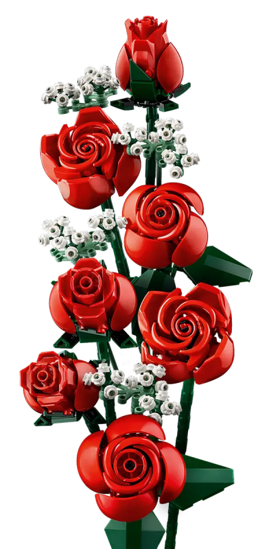 Bukiet róż Lego 10328 tuzin The Botanical Collection